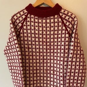 Danish 100% Wool Handmade Sweater